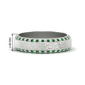 Thumbnail 74 - round-white-diamond-mens-wedding-band-with-emerald-in-white-gold-fddb1040bgemgr-nl-wg-hw.jpg?v=1755774077