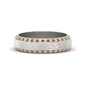 Thumbnail 58 - round-white-diamond-mens-wedding-band-with-orange-sapphire-in-white-gold-fddb1040bgsaor-nl-wg.jpg?v=1755774077