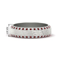 Thumbnail 89 - round-white-diamond-mens-wedding-band-with-ruby-in-white-gold-fddb1040bgrudr-nl-wg-hw.jpg?v=1755774077
