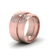 Load image into Gallery viewer, round-white diamond-wedding-band-with-white-diamond-in-14K-rose-gold-FD1144B-NL-RG.jpg