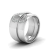 Load image into Gallery viewer, round-white diamond-wedding-band-with-white-diamond-in-14K-white-gold-FD1144B-NL-WG.jpg