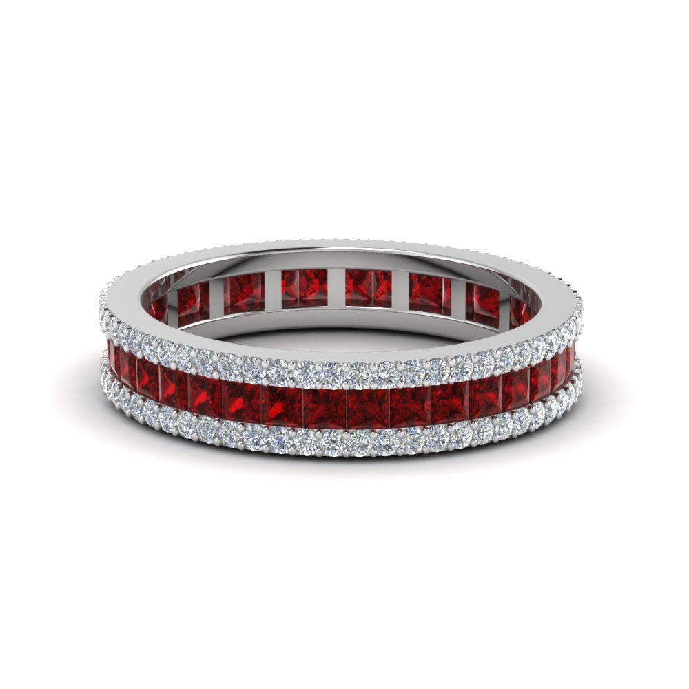 3-row-diamond-eternity-wedding-ring-with-ruby-in-950-platinum-FDEWB8403B-FANCY1-NL-WG