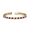 Load image into Gallery viewer, ruby-basket-tennis-11-ct.-square-cut-bracelet-in-yellow-gold-FDBRC10450PRGRUDR-11.00CT-NL-YG_64d6a0fb-d7f5-410f-b063-44f6f374b0d9