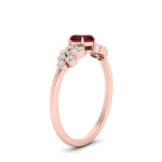 Load image into Gallery viewer, ruby-heart-cluster-diamond-ring-in-rose-gold-FDENS3110HTRGRUDR-NL-RG.jpg
