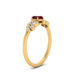 Load image into Gallery viewer, ruby-heart-cluster-diamond-ring-in-yellow-gold-FDENS3110HTRGRUDR-NL-YG.jpg
