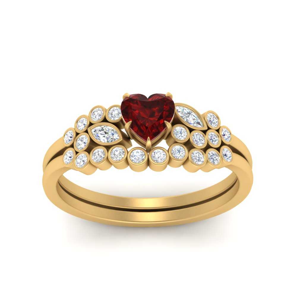 ruby-heart-cluster-diamond-wedding-ring-set-in-yellow-gold-FDENS3110HTGRUDR-NL-YG.jpg