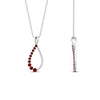 Load image into Gallery viewer, ruby-infinity-style-floating-diamond-pendant-in-FDPD11363GRUDR-NL-WG