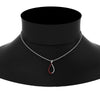 Load image into Gallery viewer, ruby-infinity-style-floating-diamond-pendant-in-FDPD11363GRUDR-NL-WG