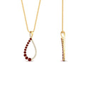 Thumbnail 84 - ruby-infinity-style-floating-diamond-pendant-in-FDPD11363GRUDR-NL-YG