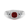 Load image into Gallery viewer, ruby-leaf-square-antique-diamond-ring-in-FD10044RGRUDRANGLE3-NL-WG-GS