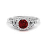Load image into Gallery viewer, ruby-leaf-square-antique-diamond-ring-in-FD10044RGRUDRANGLE3-NL-WG-GS
