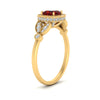 Load image into Gallery viewer, ruby-leaf-square-antique-diamond-ring-in-FD10044RGRUDRANGLE3-NL-YG-GS