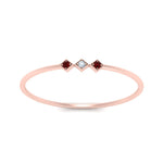 Load image into Gallery viewer, ruby-minimalist-3-stone-band-in-rose-gold-FD9411RORGRUDR-NL-RG.jpg
