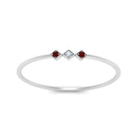 Load image into Gallery viewer, ruby-minimalist-3-stone-band-in-white-gold-FD9411RORGRUDR-NL-WG.jpg
