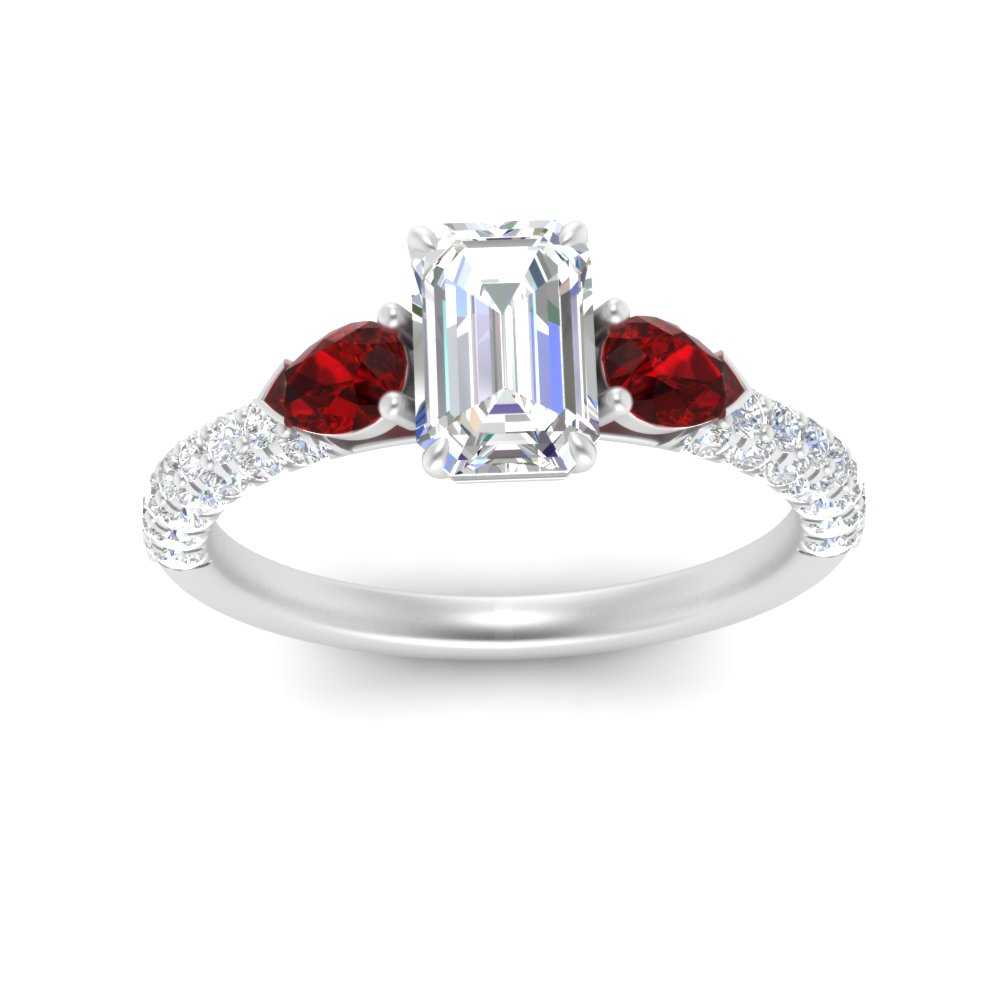 ruby-pear-accented-3-row-emerald-cut-engagement-ring-in-white-gold-FD9982EMRGRUDRANGLE3-NL-WG