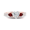 Load image into Gallery viewer, ruby-pear-accented-3-row-heart-shaped-engagement-ring-in-rose-gold-FD9982HTRGRUDRANGLE3-NL-RG