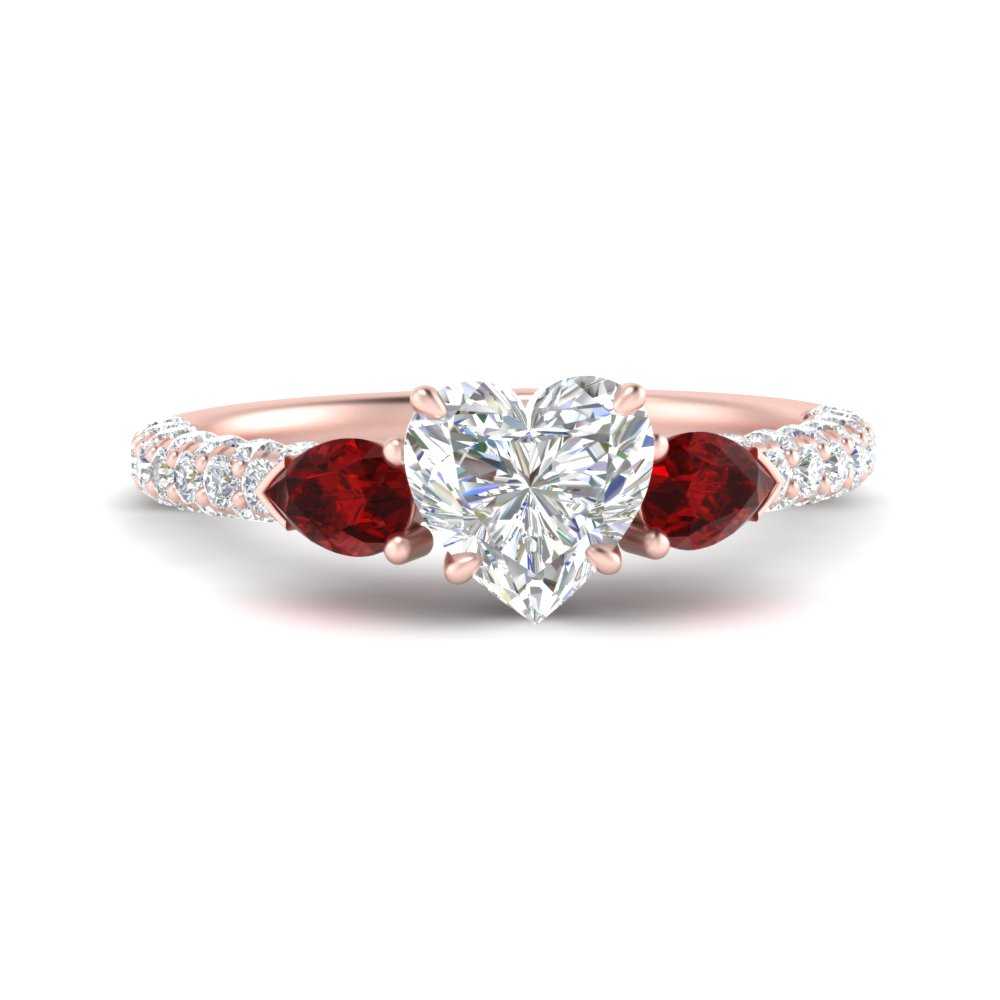 ruby-pear-accented-3-row-heart-shaped-engagement-ring-in-rose-gold-FD9982HTRGRUDRANGLE3-NL-RG