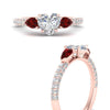 Load image into Gallery viewer, ruby-pear-accented-3-row-heart-shaped-engagement-ring-in-rose-gold-FD9982HTRGRUDRANGLE3-NL-RG