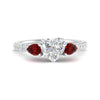 Load image into Gallery viewer, ruby-pear-accented-3-row-heart-shaped-engagement-ring-in-white-gold-FD9982HTRGRUDRANGLE3-NL-WG