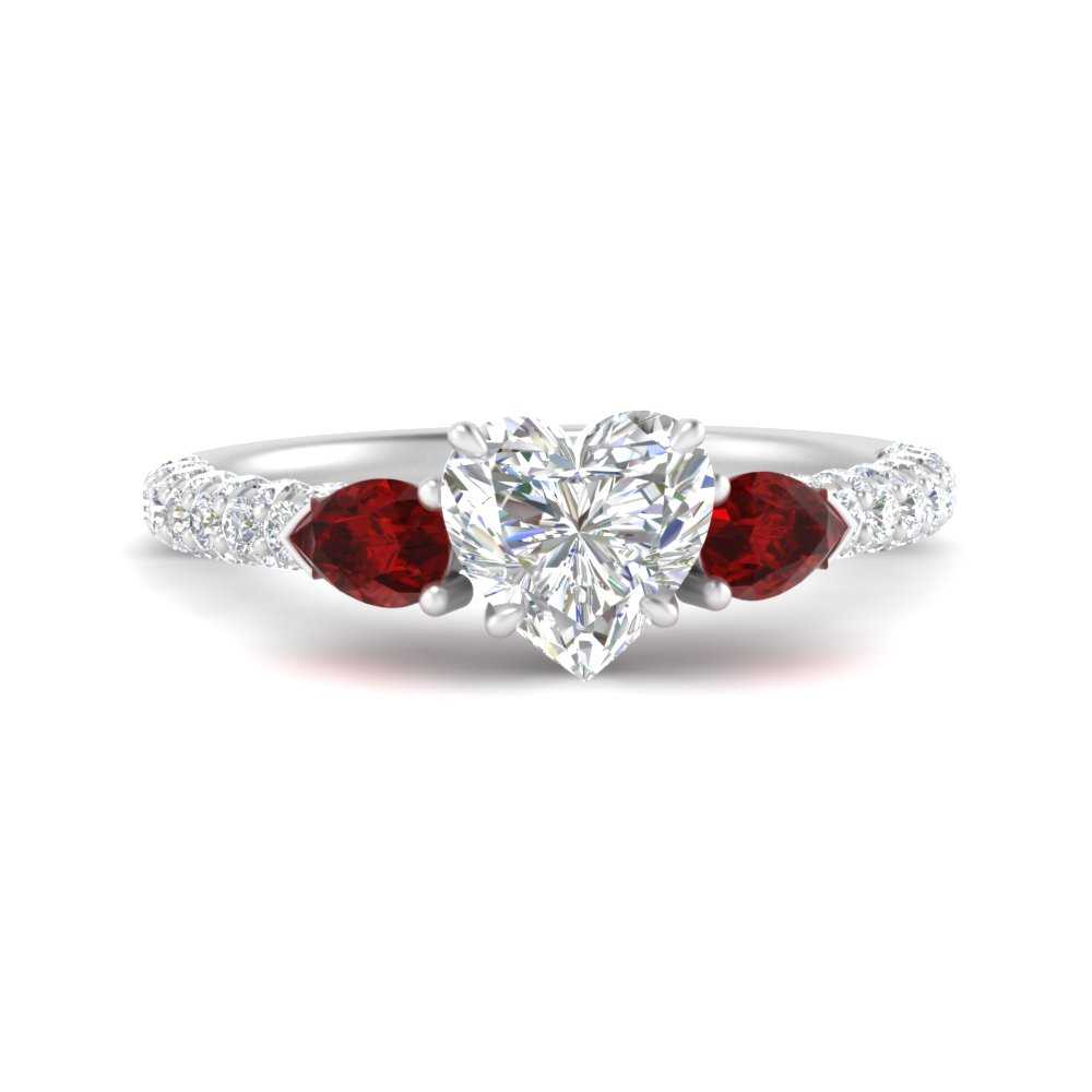 ruby-pear-accented-3-row-heart-shaped-engagement-ring-in-white-gold-FD9982HTRGRUDRANGLE3-NL-WG