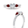 Load image into Gallery viewer, ruby-pear-accented-3-row-heart-shaped-engagement-ring-in-white-gold-FD9982HTRGRUDRANGLE3-NL-WG