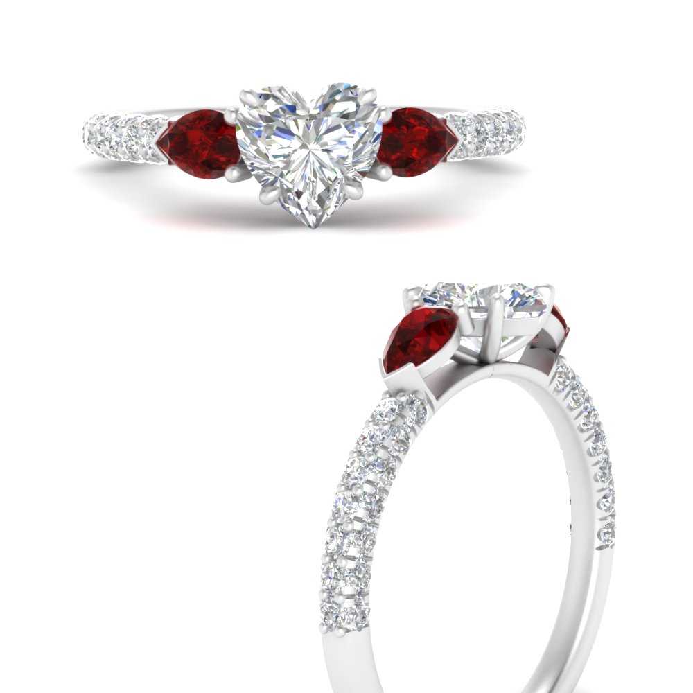 ruby-pear-accented-3-row-heart-shaped-engagement-ring-in-white-gold-FD9982HTRGRUDRANGLE3-NL-WG