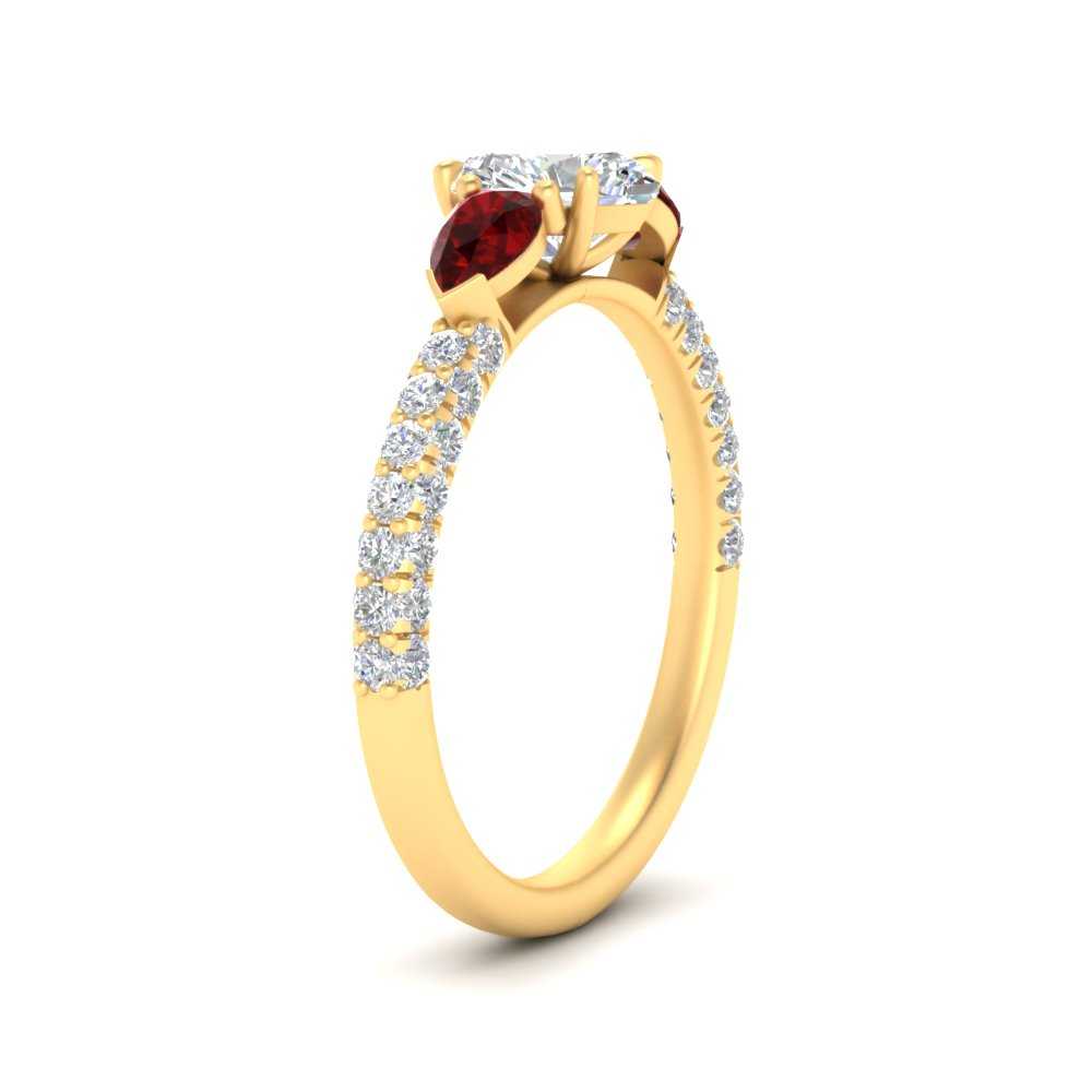 ruby-pear-accented-3-row-heart-shaped-engagement-ring-in-yellow-gold-FD9982HTRGRUDRANGLE3-NL-YG