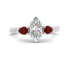 Load image into Gallery viewer, ruby-pear-accented-3-row-marquise-cut-engagement-ring-in-white-gold-FD9982MQRGRUDRANGLE3-NL-WG
