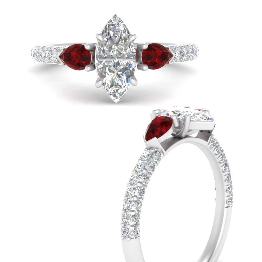 ruby-pear-accented-3-row-marquise-cut-engagement-ring-in-white-gold-FD9982MQRGRUDRANGLE3-NL-WG