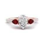 Load image into Gallery viewer, ruby-pear-accented-3-row-pear-shaped-engagement-ring-in-rose-gold-FD9982PERGRUDRANGLE3-NL-RG
