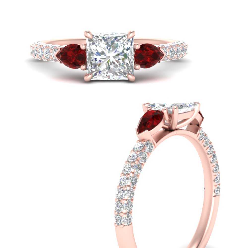 ruby-pear-accented-3-row-princess-cut-engagement-ring-in-rose-gold-FD9982PRRGRUDRANGLE3-NL-RG