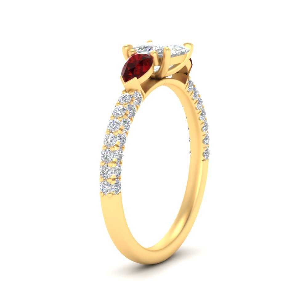 ruby-pear-accented-3-row-princess-cut-engagement-ring-in-yellow-gold-FD9982PRRGRUDRANGLE3-NL-YG