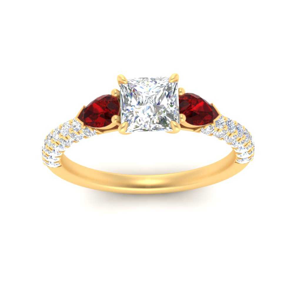 ruby-pear-accented-3-row-princess-cut-engagement-ring-in-yellow-gold-FD9982PRRGRUDRANGLE3-NL-YG