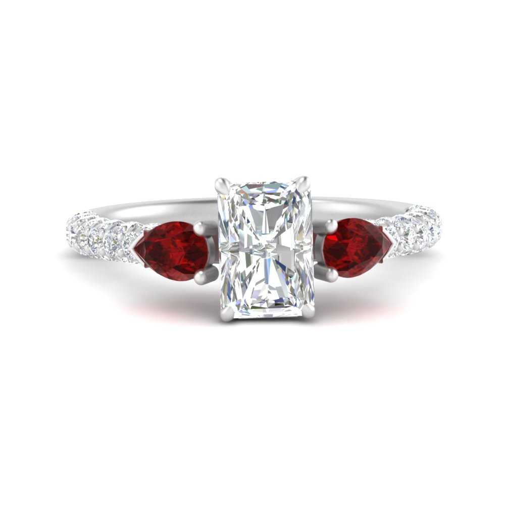 ruby-pear-accented-3-row-radiant-cut-engagement-ring-in-white-gold-FD9982RARGRUDRANGLE3-NL-WG