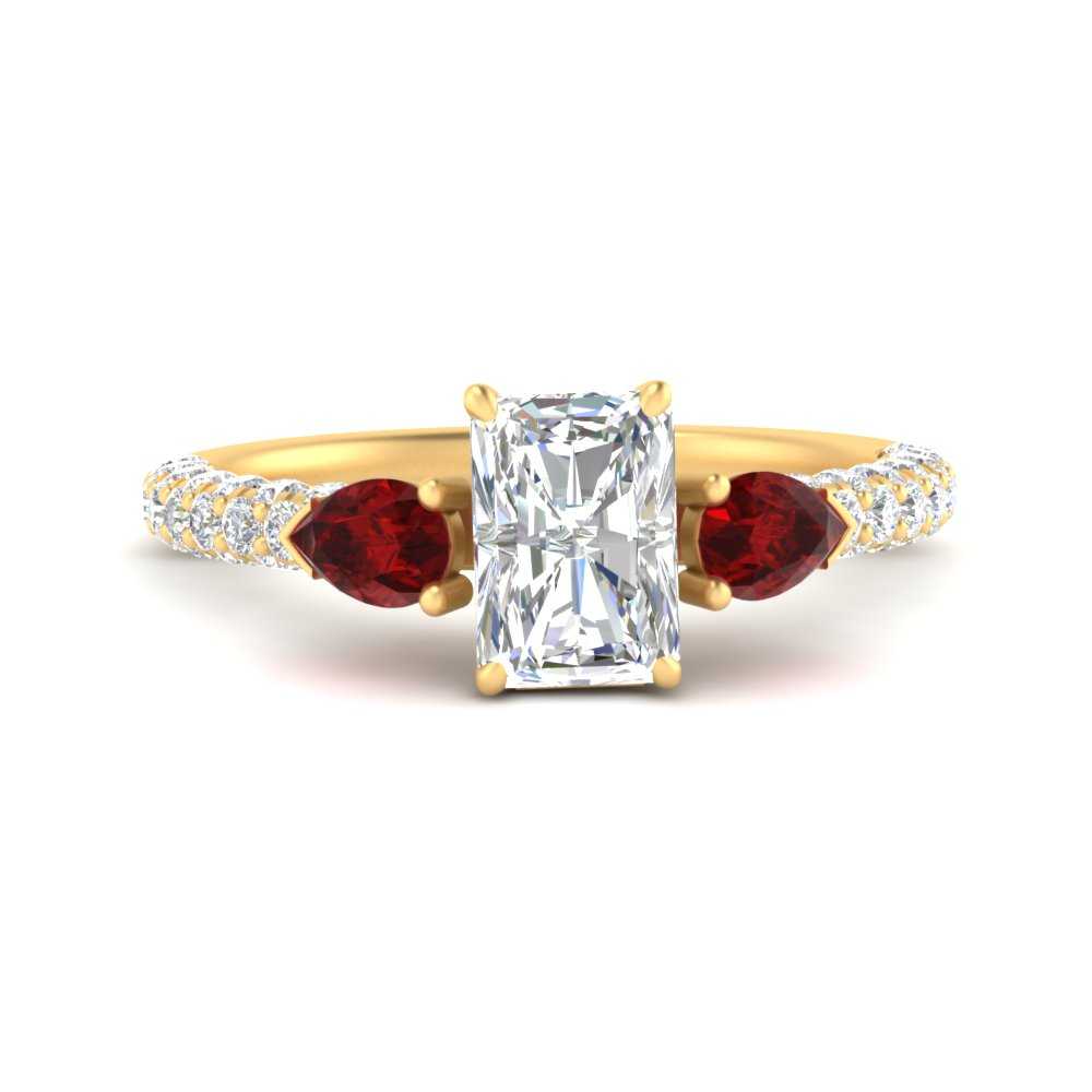 ruby-pear-accented-3-row-radiant-cut-engagement-ring-in-yellow-gold-FD9982RARGRUDRANGLE3-NL-YG