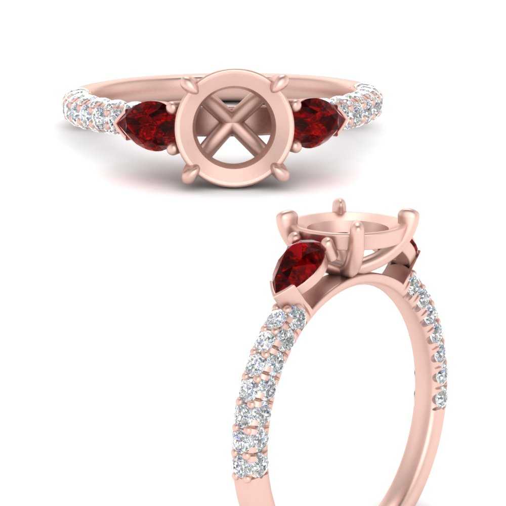 ruby-pear-accented-3-row-semi-mount-engagement-ring-in-rose-gold-FD9982SMRGRUDRANGLE3-NL-RG