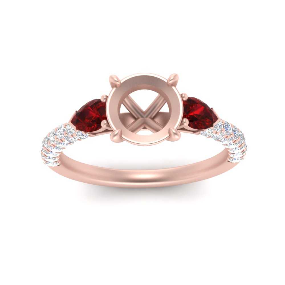 ruby-pear-accented-3-row-semi-mount-engagement-ring-in-rose-gold-FD9982SMRGRUDRANGLE3-NL-RG