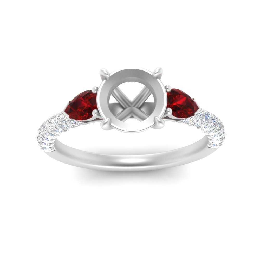 ruby-pear-accented-3-row-semi-mount-engagement-ring-in-white-gold-FD9982SMRGRUDRANGLE3-NL-WG