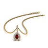 Load image into Gallery viewer, ruby-pear-shaped-double-halo-diamond-pendant-in-FDPD86826PE(6.0X4.0MM)GRUDR-NL-YG-GS