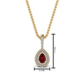 Thumbnail 76 - ruby-pear-shaped-double-halo-diamond-pendant-in-FDPD86826PE(6.0X4.0MM)GRUDR-NL-YG-GS