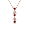 Load image into Gallery viewer, ruby-petal-diamond-drop-necklace-in-FDPD8598GRUDRANGLE2-NL-RG
