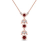 Load image into Gallery viewer, ruby-petal-diamond-drop-necklace-in-FDPD8598GRUDRANGLE2-NL-RG