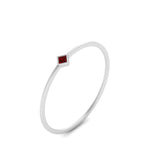 Load image into Gallery viewer, ruby-princess-stackable-ring-band-in-white-gold-FD9390PRRGRUDR-NL-WG.jpg
