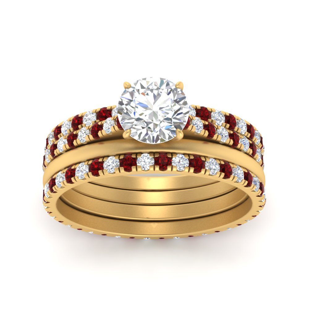 ruby-ring-with-multi-stack-band-in-FD9918ROGRUDR-NL-YG
