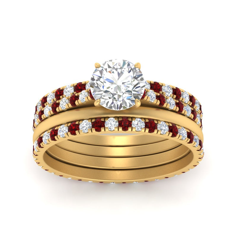 ruby-ring-with-multi-stack-band-in-FD9918ROGRUDR-NL-YG