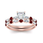 Load image into Gallery viewer, ruby-round-and-marquise-asscher-bridal-wedding-rings-in-rose-gold-FD9398AS1GRUDRANGLE5-NL-RG.jpg?v=1756378422
