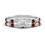 Load image into Gallery viewer, ruby-round-and-marquise-asscher-bridal-wedding-rings-in-white-gold-FD9398AS1GRUDR-NL-WG.jpg?v=1756378422
