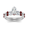 Load image into Gallery viewer, ruby-round-and-marquise-marquise-cut-bridal-wedding-rings-in-white-gold-FD9398MQ1GRUDRANGLE5-NL-WG.jpg?v=1756378524