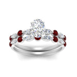 Load image into Gallery viewer, ruby-round-and-marquise-oval-bridal-wedding-rings-in-white-gold-FD9398OV1GRUDRANGLE5-NL-WG_d528830e-b274-44f6-ab30-13fc49a0ac06.jpg?v=1756378563