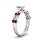 Load image into Gallery viewer, ruby-round-and-marquise-princess-cut-bridal-wedding-rings-in-white-gold-FD9398PR1GRUDRANGLE2-NL-WG.jpg?v=1756378599
